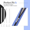 thumbnail image 2 of Funda para lápices MoKo para Apple Pencil Pro, iPencil (USB-C), color morado, 2 of 7