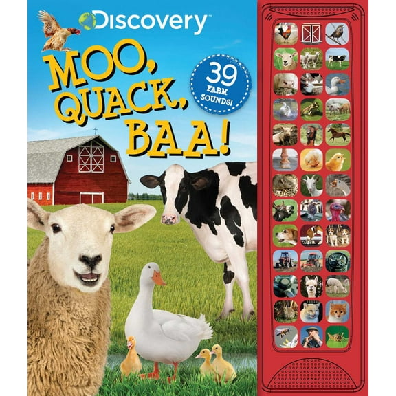 Discovery: Moo, Quack, Baa! (Board Book)