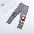 thumbnail image 4 of Leggings informales simples para niña, pantalones versátiles con estampado de Minnie para bebé, nuevo diseño de Disney, pantalones ajustados de Color sólido, 4 of 5