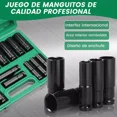 thumbnail image 4 of 20 Piezas Juego De Datos Llaves Allen Vaso 1/2 Mecanica, 4 of 8