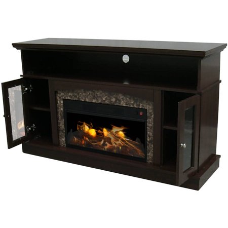 "Decor Flame Electric Fireplace for TVs up to 60