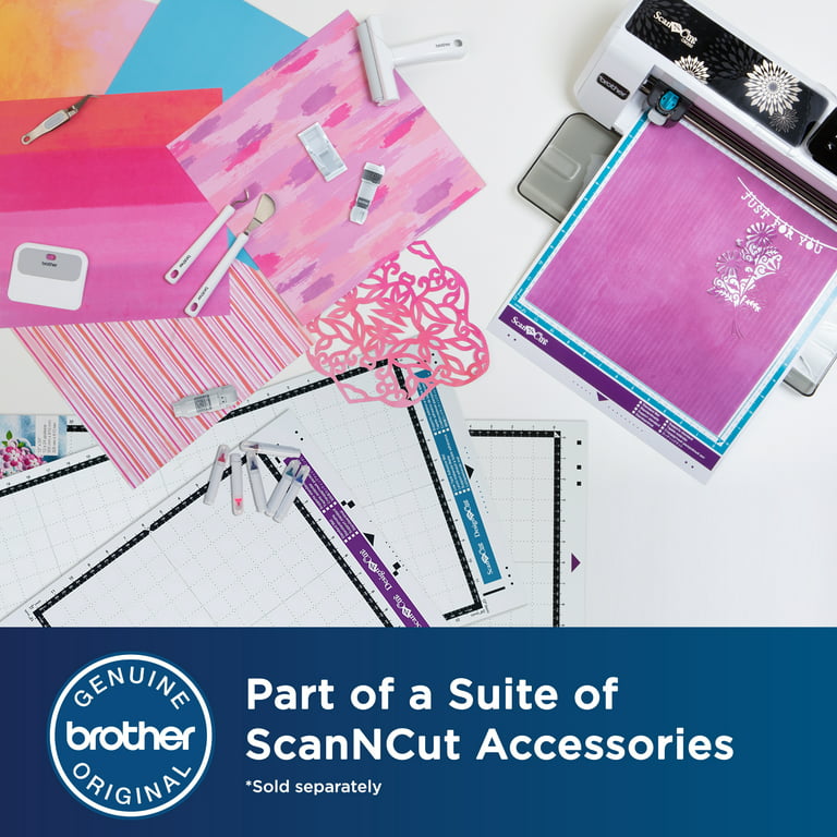 Brother Scan & Cut Test initiative - accessories list