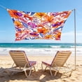 thumbnail image 4 of Portable Outdoor Camping Sun Shade Tent, Windproof Multifunctional Waterproof Camping Tarpaulin, Lightweight Shelter for Field Camping Beach Picnic Outdoor Leisure Rest Use, B, 4 of 6