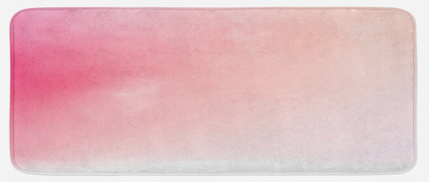 Pink Kitchen Mat, Blurred Background Changing Colors Ombre Inspired ...