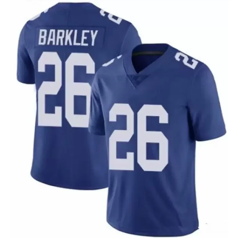 Daniel Jones New York Giants Autographed Blue Nike Elite Jersey