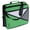 Canopy Green, variant on Case-it The Universal Zipper Binder - 2 Inch O-Rings - Padded Pocket That Holds up to 13 Inch Laptop/Tablet - Multiple Pockets - 400 Page Capacity - Comes with Shoulder Strap - Spearmint LT-007
