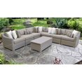 thumbnail image 2 of Côte 8 Pièces Meubles de Patio en Osier en Beige, 2 of 2