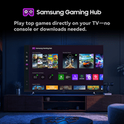 FPD 43-inch Smart TV, 1080P Fhd Compatible with Samsung TV Plus, Smartthings Built in Gaming Hub, Dolby Audio, Hdr10, Voice Control, Flat Television with Miracast