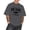 Grey, variant on Mens Tshirt Men T Shirts T - Men's Summer Large Tee Top with Loose Fit Casual Fashion Basic T Shirt Streetwear for Men and Boys Black L