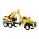 thumbnail image 4 of Excavadora a escala 1/50, vehículo accionado por fricción, juego de simulación realista, modelo de coche extraíble, coche de ingeniería, juguete para, 4 of 9