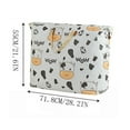 thumbnail image 1 of Xihbxyly Ofertas de Hoy Bolsa de Almacenamiento de Gran Capacidad con Asa, Bolsa de Almacenamiento de Gran Capacidad, Cubo de Almacenamiento Plegable para Manta de Edredón, 1 of 3