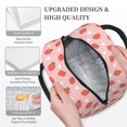thumbnail image 3 of Balery Strawberry Bolsa de Almuerzo para Mujeres, Caja de Almuerzo, Bolsa de Almuerzo Pequeña Impermeable, Tote de Almuerzo Reutilizable con Gran Capacidad, 3 of 6