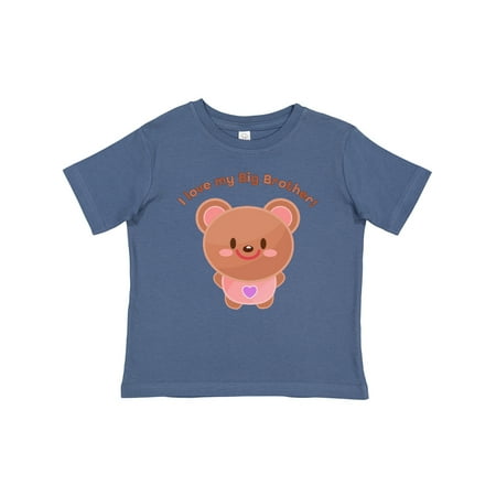 

Inktastic I Love My Big Brother- Cute Baby Bear Gift Baby Boy or Baby Girl T-Shirt