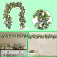 thumbnail image 3 of 66.93 Inch Easter Realistic Greenery Garland with Flower Vines, Spring Floral Decor Set with Pastel Eggs, Ideal for Home Kitchen Fireplace Mantel Indoor Outdoor Holiday Party Table Centerpieces, 3 of 6