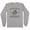 Grey, variant on Wicked Witch University Long Sleeve Shirt Unisex Large White