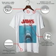 thumbnail image 3 of Men's Jaws Oversized Classic Movie Poster Graphic T-Shirt, 3 of 10