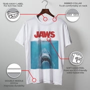 Mens Jaws Oversized Movie Poster Graphic T-Shirt