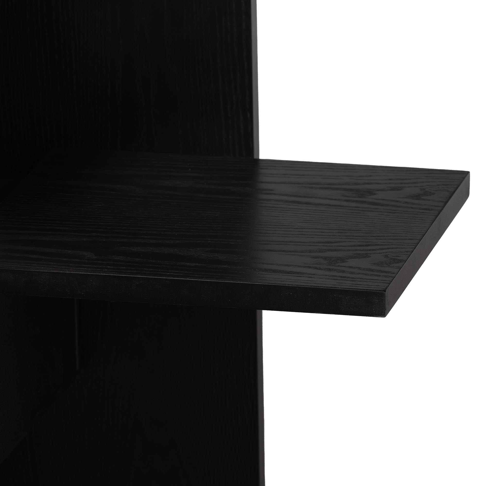 Baxton Studio Adriano Transitional Platform Bed, Queen, Black