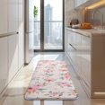 thumbnail image 4 of Pioneer Flower Floral Print Pattern Kitchen Rug Mat,Kitchen Runner Rugs Non Skid Washable,Decorative Kitchen Floor Mats for Kitchen,Sink,Laundry,17"x47.2", 4 of 7