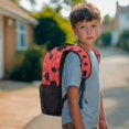 thumbnail image 3 of Yuyamidu Ladybug Kids Backpack Daily Use School Bookbag Casual Schoolbag for Boys Girls Large Space for Books Stationery and School Items, 3 of 7