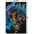 thumbnail image 3 of Justice League vs. Godzilla vs. Kong - Roar Wall Poster with Pushpins, 22.375" x 34", 3 of 4