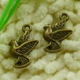 thumbnail image 5 of K-KED 180 Pcs Bronze Plated Bird Charms Pendant 22X14MM S2551 DIY Delicate Jewelry Making, 5 of 6