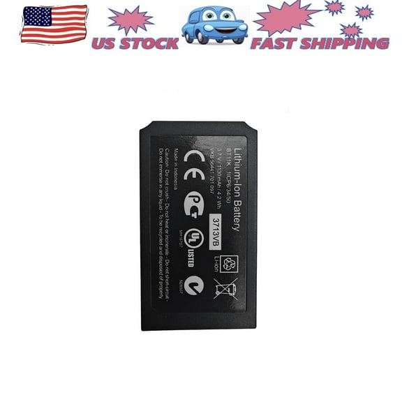 TrendyChic (1-Pack) BT11K Ni-MH Battery 3.7V 1130mAh Rechargeable Battery Replacement for IKUSI BT11K IK2 T70/2 Battery