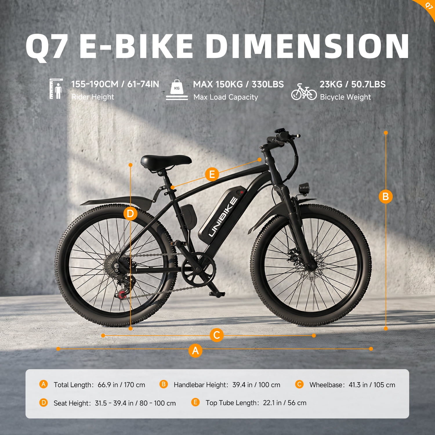 26" Adult Electric Bicycle E-Bike, 748W Motor up to 60 Mile Range, 22MPH Max Speed, 36V 10Ah Removable Battery, 7-Speed, Disc Brakes & NFC Unlock, Mountain E-Bike for Commuting