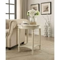thumbnail image 1 of ACME Fordon End Table in Antique White, 1 of 2