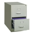 thumbnail image 4 of Hirsh Pro 26.5" Deep 2 Drawer Legal Width Metal Vertical File Cabinet, Commercial Grade, Gray, 4 of 5