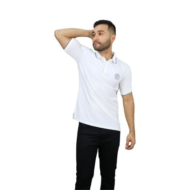 Playera Caballero Platini DP19WH Blanco 1 Pz