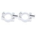 thumbnail image 2 of Mirror Mount Clamp High Strength Aluminum Universal Handlebar Holder Bracket Adapter for ATV Scooter Project Bikes 25mm 2PCS, 2 of 7