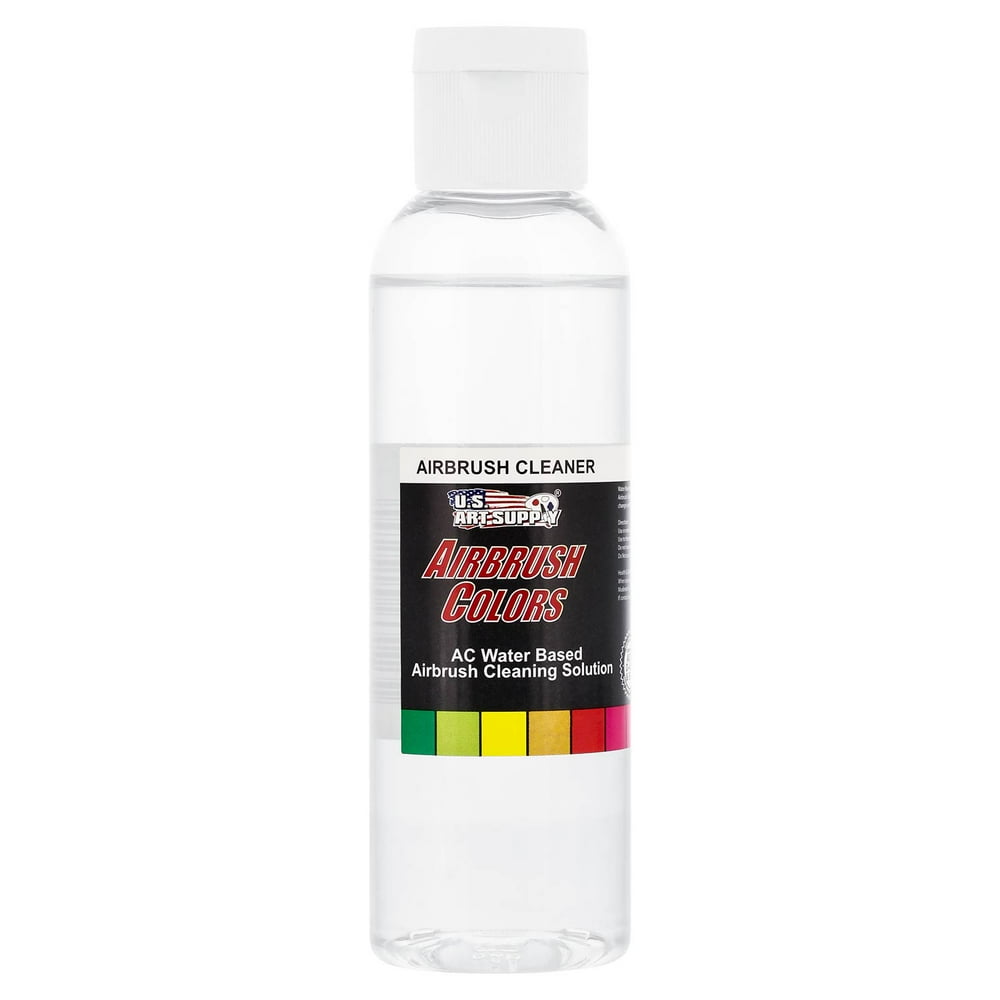 US Art Supply 4Ounce Airbrush Cleaner Airbrush Paint