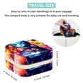 thumbnail image 5 of Cat Travel Portable Square Jewelry Box Earring Necklace Bracelet Holder Organizer Display Case Stand Decorative Box Storage Box, 5 of 6