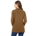 thumbnail image 2 of Woman Within Plus Size Knit Blazer Oversized Work & Casual, 2 of 6