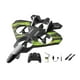thumbnail image 1 of Avión de control remoto, planeador de hobby, juguete anticolisión para exteriores, ligero, 6 canales, recargable por USB, modelo de , aeronave verde, 1 of 8