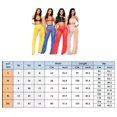 thumbnail image 4 of Pantalon de Couverture de Bikini en Maille Transparente à Volants pour Femmes Vert m, 4 of 4