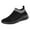 Black, variant on Running Shoes for Women Men Solid Color Knit Mesh Slip on Sock Sneakers Comfy Soft Sole Lightweight Casual Walking Shoes Beige Size 10