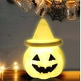 thumbnail image 4 of Xihbxyly Luz Led de Halloween, Diseño Colgante de Fantasma, Funciona con Pilas, Decoración Navideña Divertida, Decoración para El Hogar y La Oficina, Ideal para Fiestas, 1 Luz, 3 Pilas de Botón Inclu, 4 of 7
