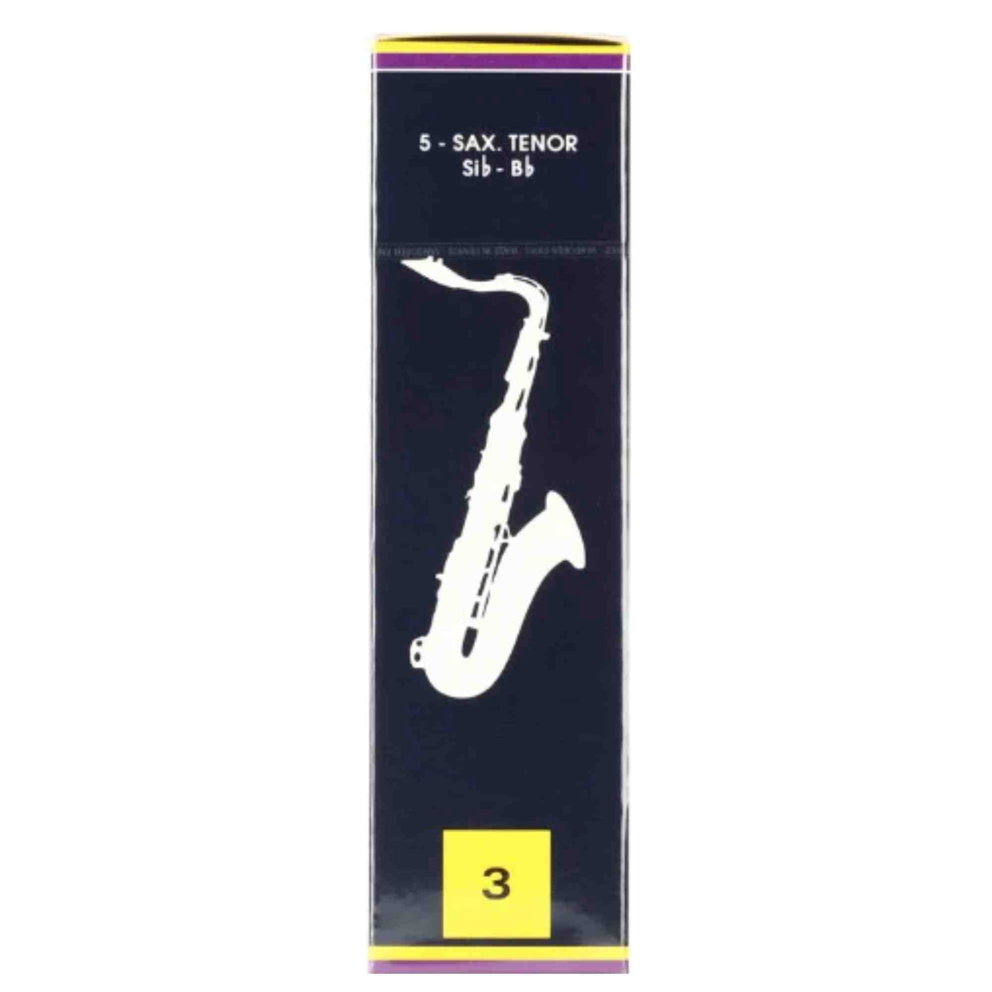Vandoren Tenor Sax Traditional Reeds Strength #3; Box of 5