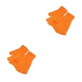 thumbnail image 3 of Inteprter 1 par de guantes sin dedos para mujeres Equipo de protección Dispositivos deportivos Regalos para hombres Suministros para el hogar Clima frío naranja 2piezas Inteprter CBP204971, 3 of 5