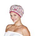 Betty Dain Fashionista Collection Mold Resistant Lined Shower Cap, Deco Dots, 2.8 Ounce - image 2 of 6