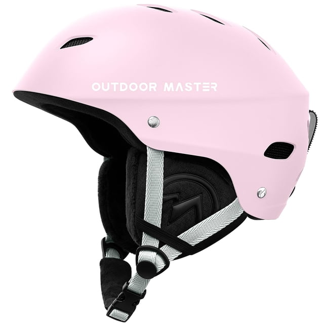 Casco de esquí OutdoorMaster Kelvin para hombres, mujeres y jóvenes - Rosa