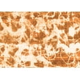 thumbnail image 1 of Ahgly Company Indoor Rectangle Oriental Orange Modern Area Rugs, 2' x 4', 1 of 4