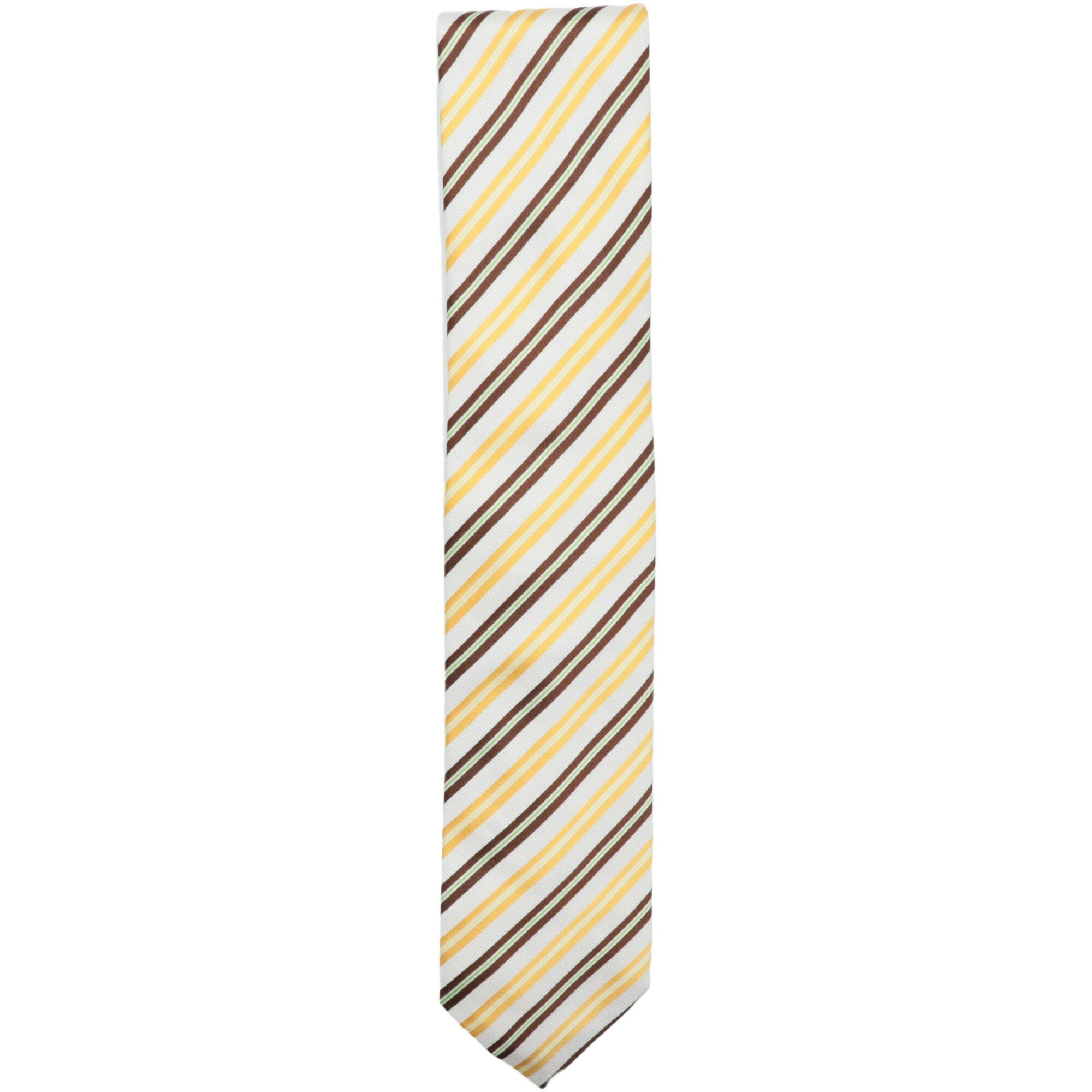 Dolcepunta Men's Diagonal Striped Necktie