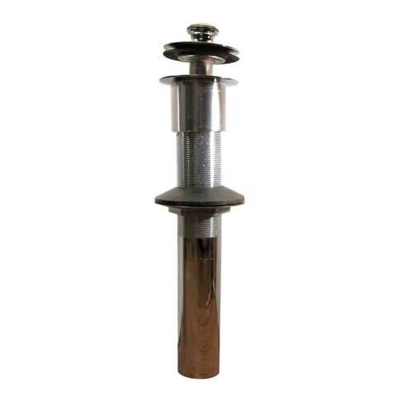 Watco Push Pull Lavatory Drain,1-1/4 In 801-PP-BRS-CP