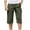 Army Green-01, variant on VIPOIN Mens Casual Twill Cargo Shorts Cotton Drawstring Classic Cargo Stretch Short Below Knee with 6 Pockets