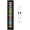 Black-14Pochets, variant on KEEPJOY Hanging Wall File Organizer with 12 Name Tag Pockets, Storage Pocket Chart for File Folders with 2 Black Markers and 2 Hooks, Organize Your Assignments, Files, Scrapbooks, Paper,Black
