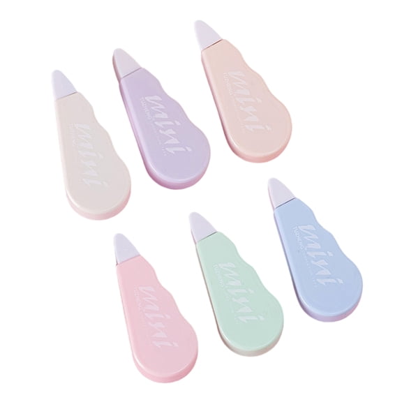 ZPAQI Refillable White Out Correction Tape Total 24m for Card Making Scrapbooking