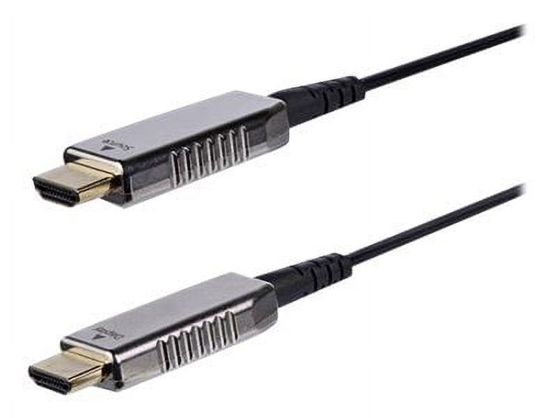StarTech.com HDMM30MAO 30m (100 ft) Active Fiber Optic AOC High Speed HDMI Cable - Black - image 4 of 7